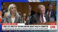 'Really something': CNN anchor floored by senator's apology to ousted CDC official