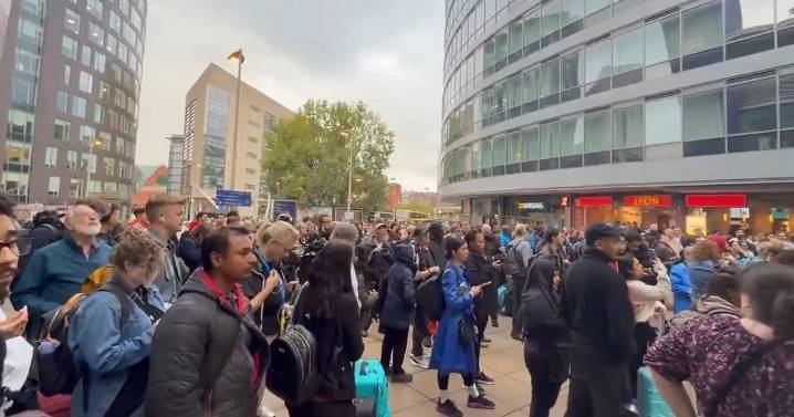 Major UK railway station evacuated as hundreds of passengers 'leave immediately'