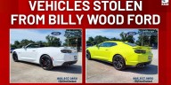 Cars stolen from Billy Wood Ford in Jena
