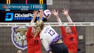 Region 9 volleyball: Thunder sweep Mustangs, Desert Hills stays unbeaten in title defense