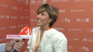 Sonsoles Ónega acude a la presentación de la serie de Las hijas de la criada: "Qué ganas de verla entera"