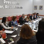 Legisladores recibieron al Tribunal de...