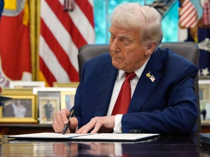 Trump orders crackdown on ’left wing terrorism’