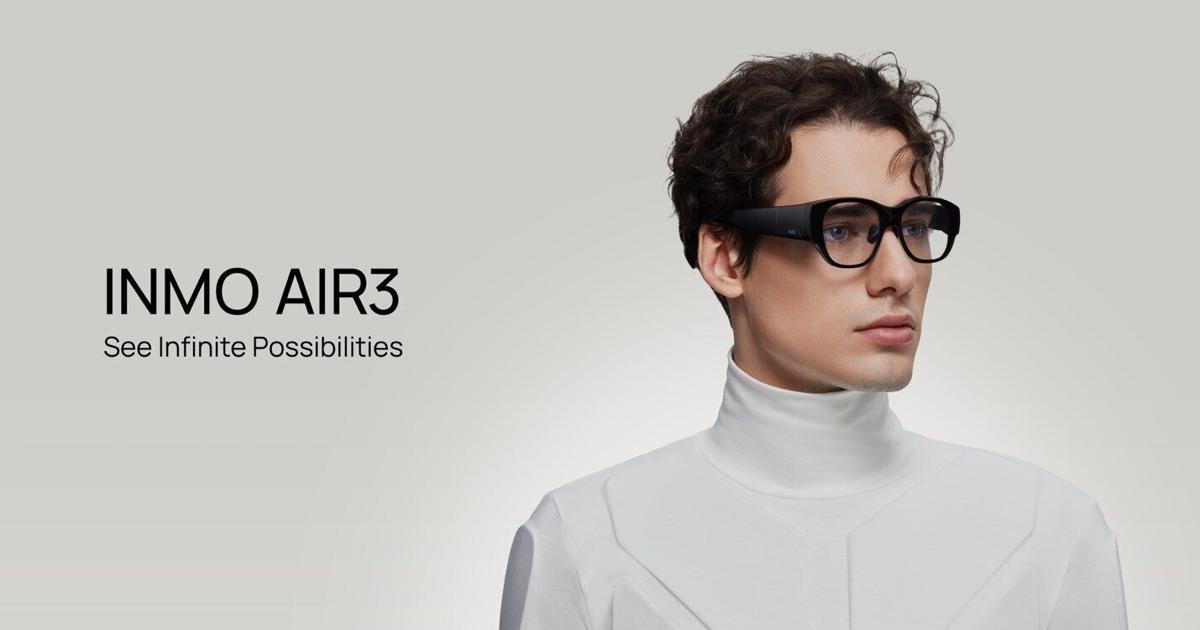 INMO announces the debut of INMO Air3, the world's first 1080P full color optical waveguide all