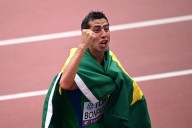 Athletics-Brazil’s Bonfim takes first global gold in Tokyo 20km walk