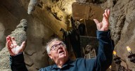 Man spends 30 years hand-digging labyrinth of underground caves 20ft below his garden