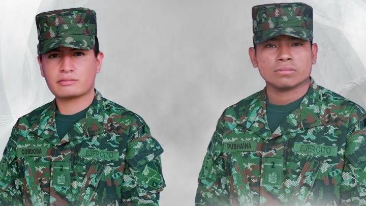 Dos uniformados del Ejército murieron en combates