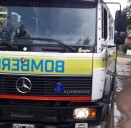 Reordenamiento de tránsito sobre Av. San Martín por una práctica de Bomberos