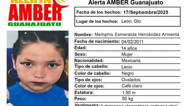 Se extiende alerta por Memphis: Indicios apuntan que fue trasladada fuera de Guanajuato