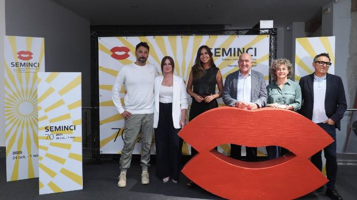 La Seminci 2025 muestra su imagen: un cartel "mutante" que simula el ojo del espectador