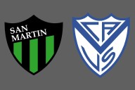 San Martín de San Juan - Velez, del Torneo Clausura