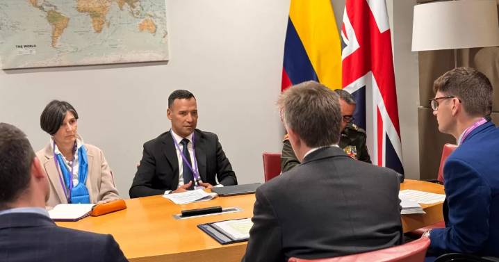 El Ministerio de Defensa busca alianzas en Reino Unido para fortalecer la seguridad en Colombia