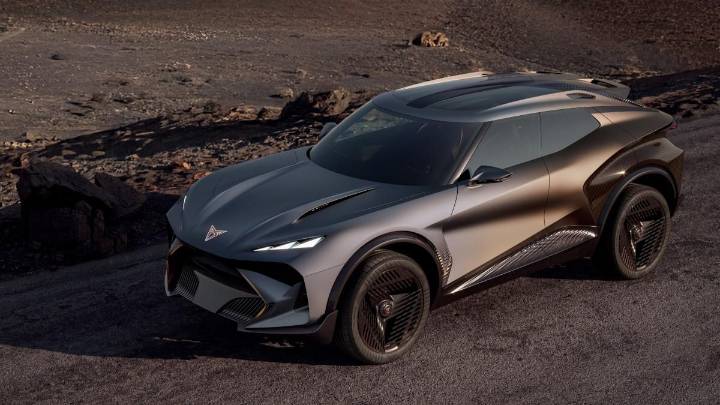 Cupra rompe esquemas en el IAA con el Tindaya, su prototipo más radical