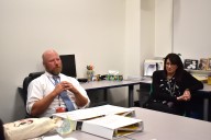 Parents turn out to meet new special education administrator