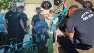 Spokane Valley Fire Department helps 8-year-old with leg stuck in bike