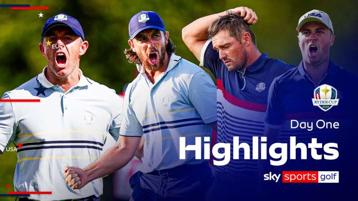 USA 2½ - 5½ Europe | Ryder Cup Day One highlights