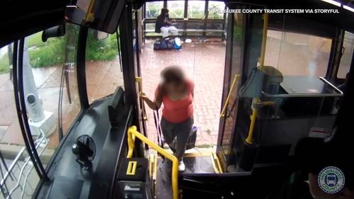Missing girl found by Milwaukee bus driver, video from Milwaukee County Transit System shows