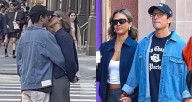 Jessica Alba & Boyfriend Danny Ramirez Share Sweet Kisses While Shopping in NYC 
