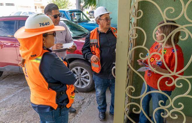 Escucha JMAS peticiones de vecinos en fraccionamiento Los Parques
