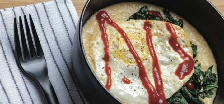 What's Cookin'?: Grits, Greens, and Egg Bowl [Recipe]