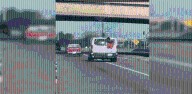 WATCH: Inmate hangs out of van on Oklahoma highway