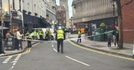 Cardiff crash RECAP: Van smashes into building in busy city centre