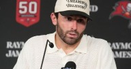 Baker Mayfield rallies Buccaneers again before falling short against Eagles
