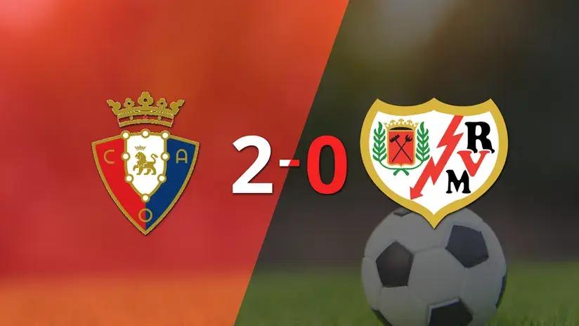 LaLiga EA Sports: Osasuna dominó a Rayo Vallecano con un 2