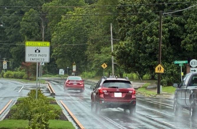 Warning phase for James City County speed enforcement cameras to start today