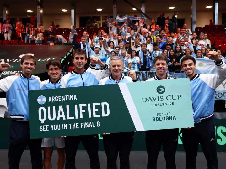 Se sorteó el Final 8 de la Copa Davis 2025: Argentina jugará con Alemania en cuartos y ya conoce su camino en Bolonia