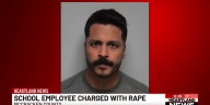 School employee charged with rape