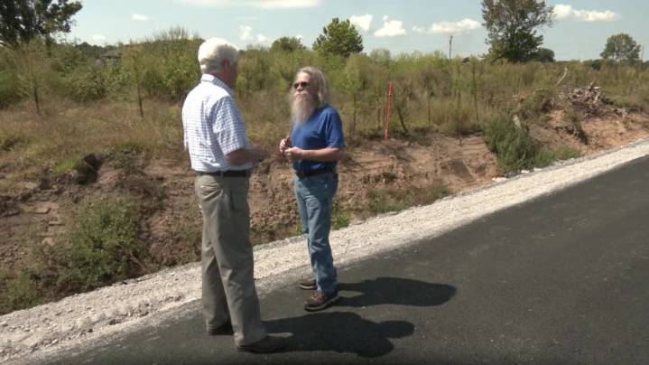 Veteran still without a home a year after Hurricane Helene washed away his house
