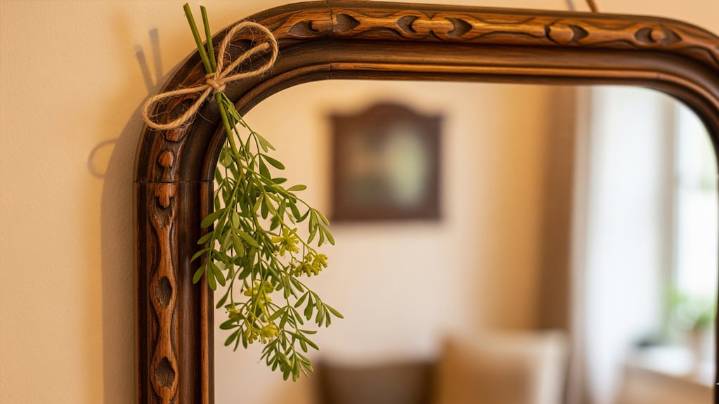 No es para decorar: por qué hay que colgar una rama de ruda en el espejo, según el Feng Shui