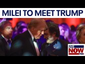 Argentine President Milei to meet Trump & Netanyahu