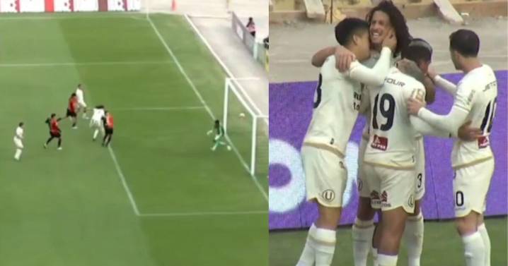 Williams Riveros anotó el 2-1 de Universitario sobre Melgar y se posiciona como líder del Clausura