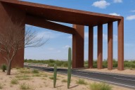 Empresa reparará daños en “La Puerta de La Paz” tras filtraciones por robo de paneles solares