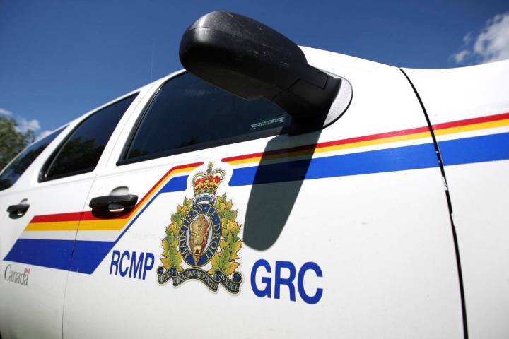 B.C. rail traffic halted after semi-truck ends up 'dangling' off TCH over tracks