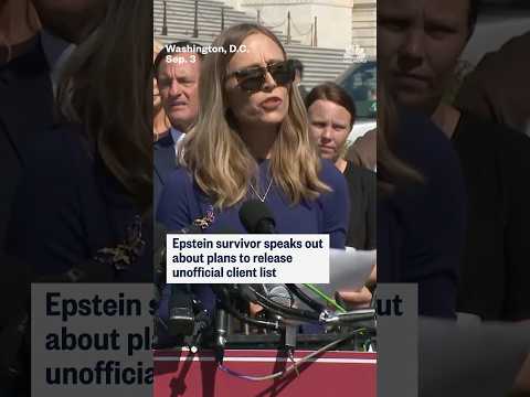 Epstein survivor speaks out about alleged client list