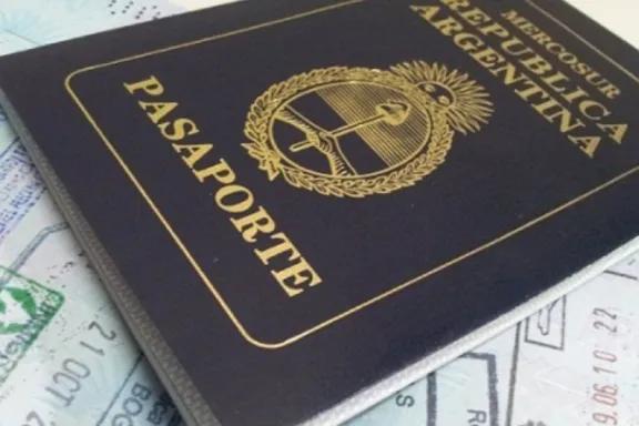 Miles de pasaportes argentinos presentan fallas y deben ser devueltos