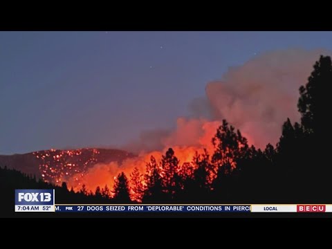 Evacuation zones expand due to wildfires in Chelan County, WA