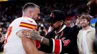 Odell Beckham Jr., Neymar catch up with Travis Kelce at Chiefs