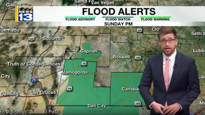 Rinse and Repeat: Widespread Storms likely across New Mexico on Sunday
