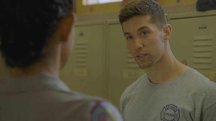 'Chicago Fire' Exclusive: Miranda Rae Mayo and Brandon Larracuente Introduce Sal Vasquez