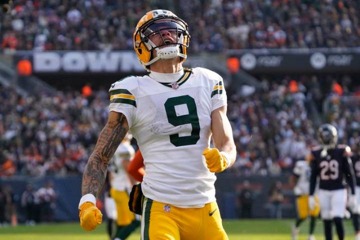Report: Packers extend WR Christian Watson