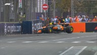 Histórica calificación en el GP de Azerbaiyán con seis banderas rojas