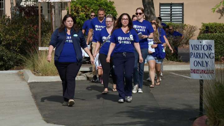 Sharp Healthcare nurses press for better wages, more sick time in contract negotiations