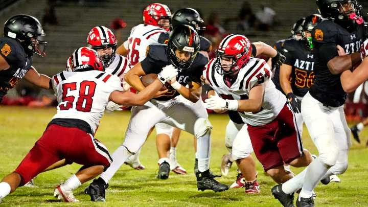 Aztecs explode for 50 points in win at Redlands, most points since 2022