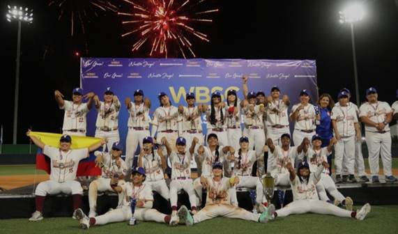 Venezuela es campeón del Panamericano de béisbol femenino y es mundialista