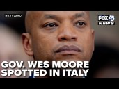 Maryland Gov. Wes Moore caught cruising on Clooney's yacht in Italy