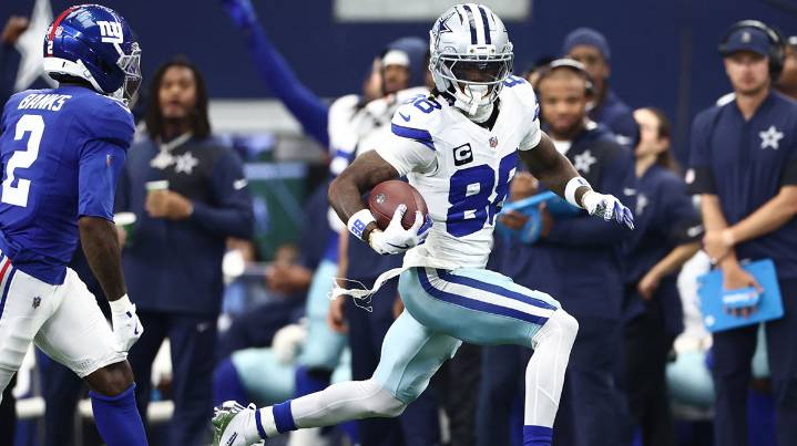 Cowboys’ CeeDee Lamb ruled out after suffering ankle injury vs. Bears